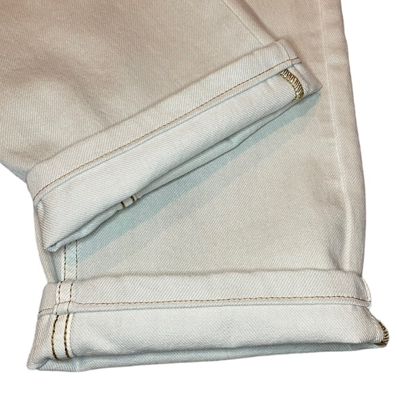 Good American Good 90s Icon Straight Leg Jeans in Bone - Picture 12 of 16